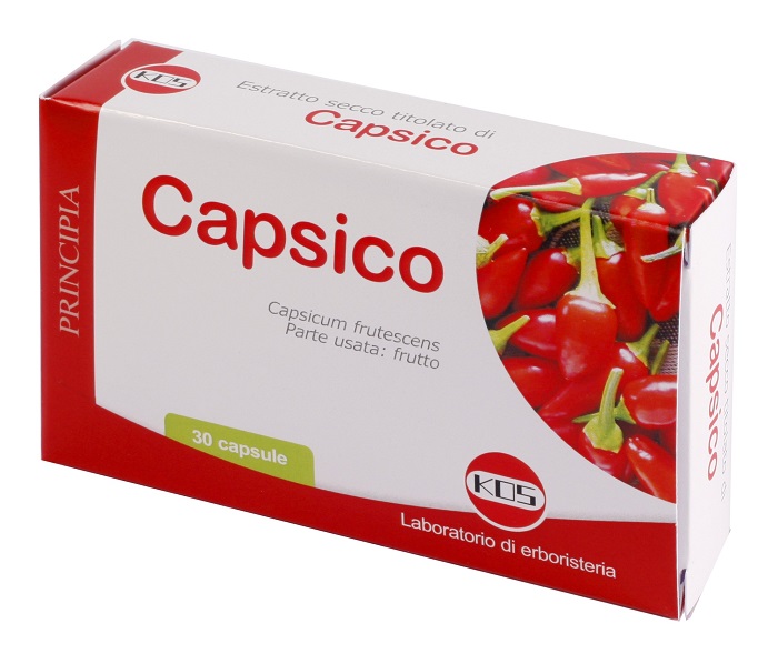 CAPSICO ESTRATTO SECCO 30 CAPSULE - goldeneffe.it
