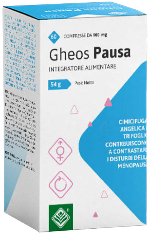 GHEOS PAUSA 60 COMPRESSE - goldeneffe.it