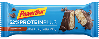 POWERBAR 52% PROTEIN PLUS CHOCOLATE NUT BARRETTA 50 G - goldeneffe.it