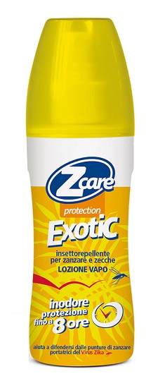 Z CARE PROTECTION EXOTIC VAPO LOZIONE NO GAS INODORE 100 ML - goldeneffe.it