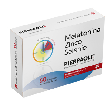MELATONINA ZINCO SELENIO PIERPAOLI 60 COMPRESSE - goldeneffe.it