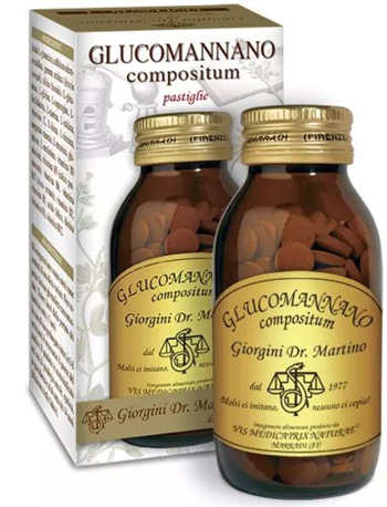 GLUCOMANNANO COMPOSITUM 180 PASTIGLIE 90 G - goldeneffe.it