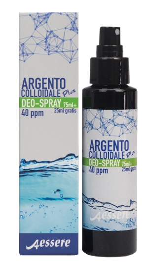 ARGENTO COLLOIDALE PLUS DEODORANTE SPRAY 75 ML + 25 ML - goldeneffe.it