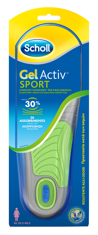 SCHOLL GEL ACTIV SPORT DONNA - goldeneffe.it