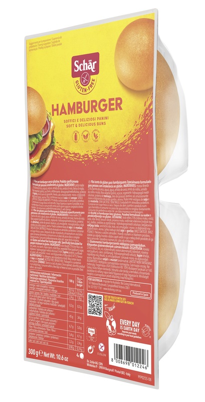 SCHAR HAMBURGER SENZA LATTOSIO 300 G - goldeneffe.it