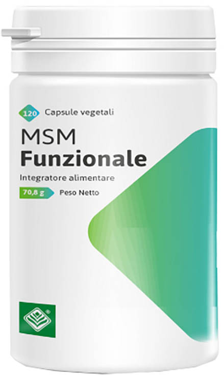 MSM FUNZIONALE 120 CAPSULE DA 590 MG - goldeneffe.it