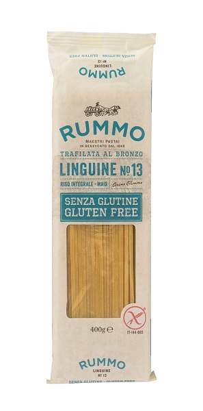 RUMMO LINGUINE N13 DI RISO INTEGRALE E MAIS 400 G - goldeneffe.it