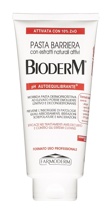 BIODERM PASTA BARRIERA TRASPIRANTE PH AUTOEQUILIBRANTE CON 10% ZINCO 300 ML - goldeneffe.it
