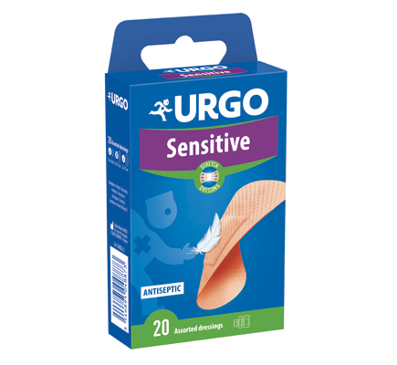 CEROTTO URGO SENSITIVE STRETCH 20 PEZZI ASSORTITI - goldeneffe.it
