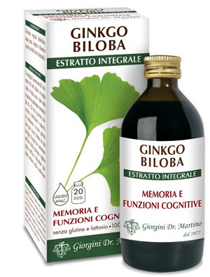 GINKGO BILOBA ESTRATTO INTEGRALE 200 ML - goldeneffe.it