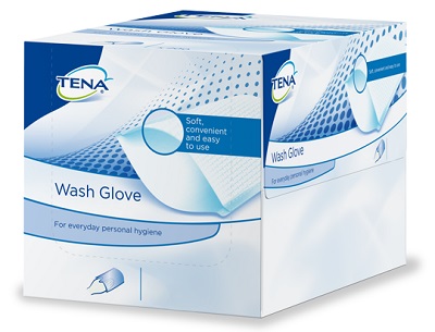 GUANTO PER IGIENE TENA WASH 50 PEZZI - goldeneffe.it