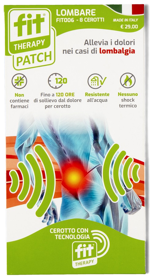 CEROTTO FIT THERAPY LOMBARE 8 PEZZI - goldeneffe.it
