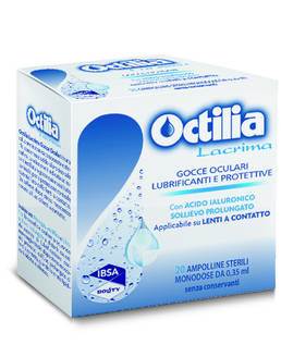 OCTILIA LACRIMA SOLLIEVO PROLUNGATO 20 FLACONCINI MONODOSE 0,35 ML - goldeneffe.it