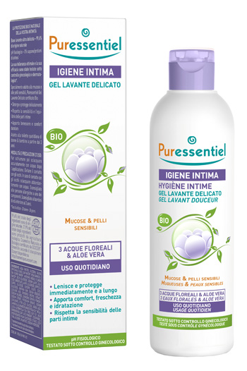PURESSENTIEL GEL IGIENE INTIMA LAVANTE DELICATO 250 ML - goldeneffe.it