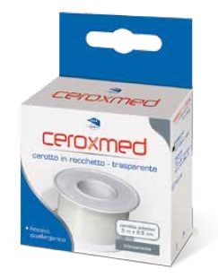 CEROXMED ROCCHETTO TRASPARENTE IPOALLERGENICO 5MX2,5 CM - goldeneffe.it