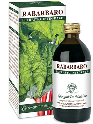 RABARBARO ESTRATTO INTEGRALE 200 ML - goldeneffe.it