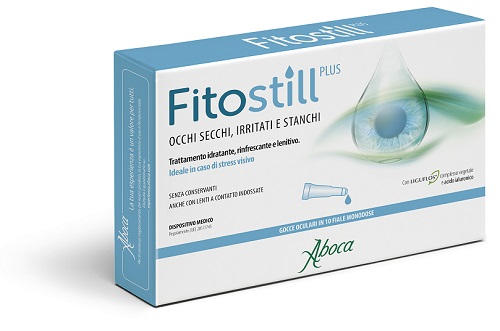 FITOSTILL PLUS GOCCE OCULARI 10 FIALE MONODOSE - goldeneffe.it
