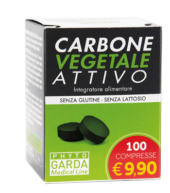 CARBONE VEGETALE ATTIVO 100 COMPRESSE - goldeneffe.it