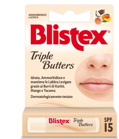 BLISTEX TRIPLE BUTTERS STICK LABBRA - goldeneffe.it