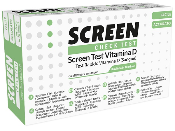 SCREEN TEST RAPIDO 25-IDROSSIVITAMINA D PUNGIDITO 1 PEZZO - goldeneffe.it