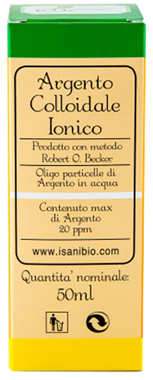 ARGENTO COLLOIDALE IONICO 20 PPM 50 ML SPRAY - goldeneffe.it