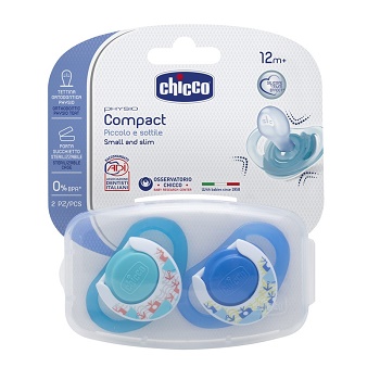 CHICCO SUCCHIETTO COMPACT BOY S 16-36 MESI 2 PEZZI - goldeneffe.it