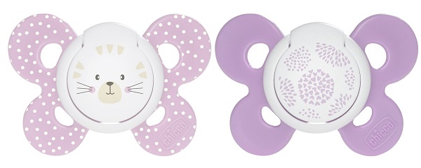 CHICCO SUCCHIETTO COMFORT GIRL IN SILICONE 6-16 MESI 1 PEZZO - goldeneffe.it