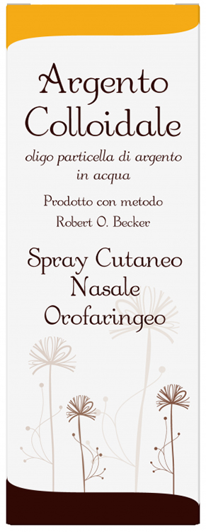 ARGENTO COLLOIDALE IONICO 40 PPM 50 ML SPRAY - goldeneffe.it