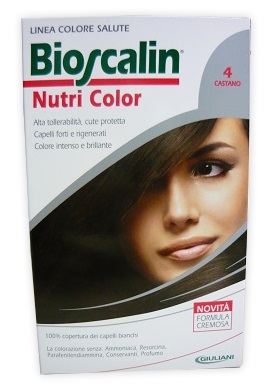 BIOSCALIN NUTRI COLOR 4 CASTANO SINCROB 124 ML - goldeneffe.it