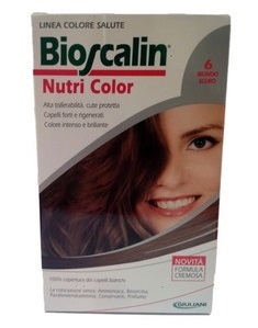 BIOSCALIN NUTRI COLOR 6 BIONDO SCURO SINCROB 124 ML - goldeneffe.it
