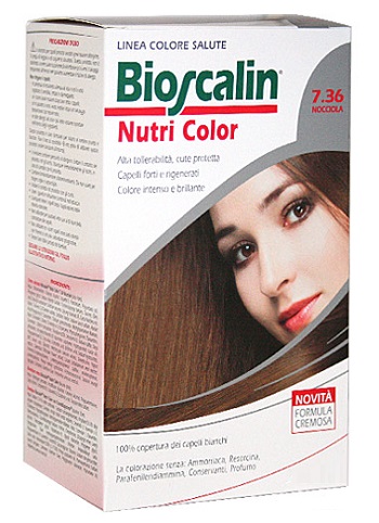 BIOSCALIN NUTRI COLOR 7,36 NOCCIOLA SINCROB 124 ML - goldeneffe.it
