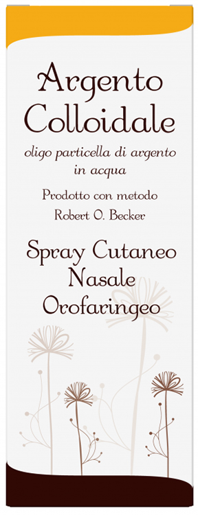 ARGENTO COLLOIDALE IONICO 40 PPM 50 ML SPRAY - goldeneffe.it