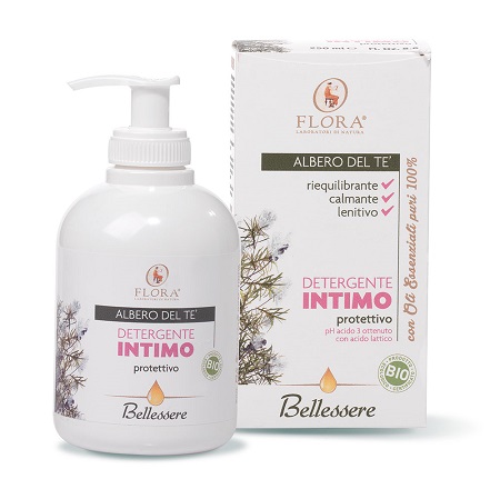 DETERGENTE INTIMO ALBERO DEL TE 250 ML BIO-BDIH - goldeneffe.it