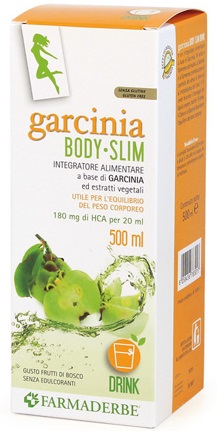 GARCINIA BODY SLIM GUSTO FRUTTI DI BOSCO 500 ML - goldeneffe.it