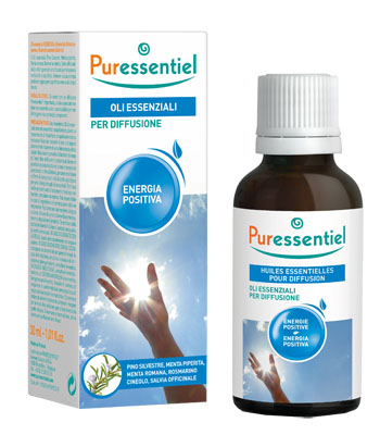 PURESSENTIEL MISCELA ENERGIA POSITIVA PER DIFFUSIONE 30 ML - goldeneffe.it