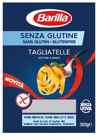 BARILLA TAGLIATELLE DI MAIS BIANCO MAIS GIALLO E RISO SENZA GLUTINE 300 G - goldeneffe.it