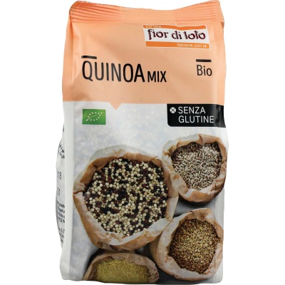 QUINOA MIX SENZA GLUTINE BIO 400 G - goldeneffe.it