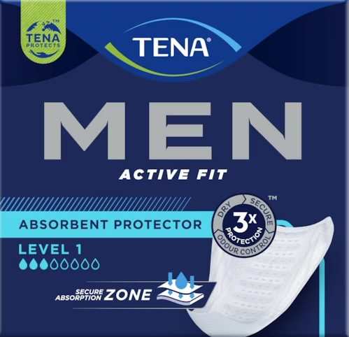 PANNOLONE SAGOMATO TENA MEN LEVEL 1 12 PEZZI - goldeneffe.it