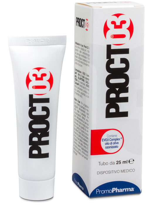 PROCTO3 CREMA PER TRATTAMENTO EMORROIDI 25 ML - goldeneffe.it