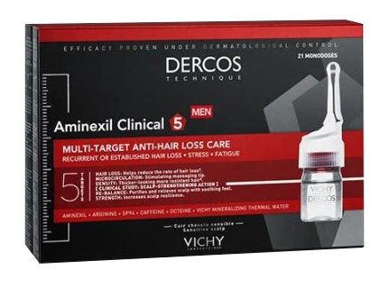 DERCOS AMINEXIL FIALE 42 UOMO 6 ML - goldeneffe.it