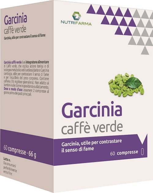GARCINIA CAFFE' VERDE 60 COMPRESSE 66 G - goldeneffe.it