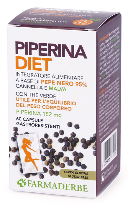 PIPERINA DIET 60 CAPSULE - goldeneffe.it