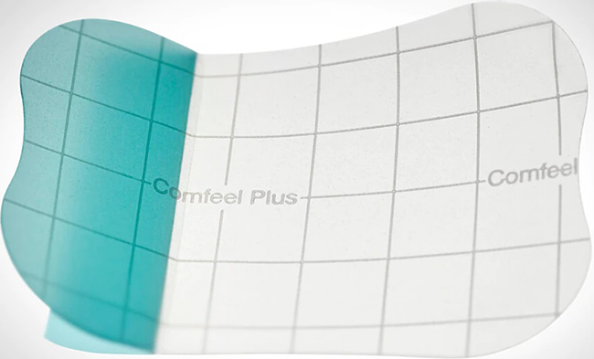MEDICAZIONE SPECIALE ATTIVA TRASPARENTE CON IDROCOLLOIDE COMFEEL PLUS 5X7 CM 10 PEZZI - goldeneffe.it