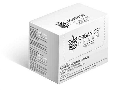 ORGANICS PHARM DANDRUFF CONTROL LOTION NEEM OIL-TEA TREE-PENTAVIN 12 FIALE DA 6 ML - goldeneffe.it