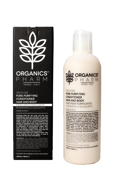 ORGANICS PHARM PURE PURIFYING CONDITIONER HAIR AND BODY 250 ML - goldeneffe.it