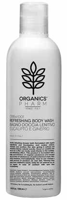 ORGANICS PHARM REFRESHING BODY WASH  EUCALYPTUS AND JUNIPER - goldeneffe.it
