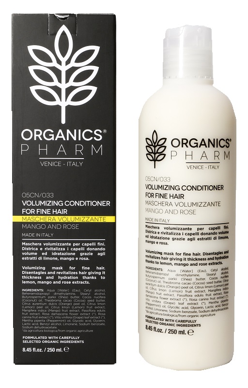 ORGANICS PHARM VOLUMIZING CONDITIONER FINE HAIR 250 ML - goldeneffe.it
