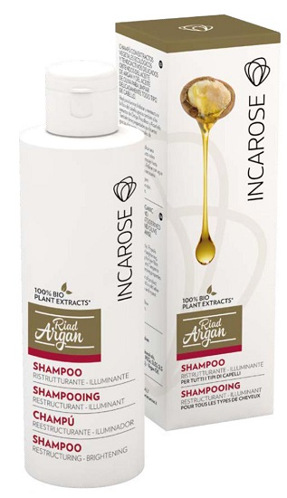 INCAROSE RIAD ARGAN SHAMPOO 200 ML - goldeneffe.it