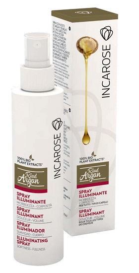 INCAROSE RIAD ARGAN SPRAY ILLUMINANTE  150 ML - goldeneffe.it