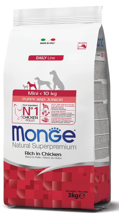 MONGE MINI PUPPY 3000 G - goldeneffe.it
